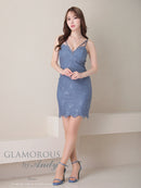 Andy/GLAMOROUS/GMS-V783/ワンピース/ミニドレス/タイトワンピース/ワンカラー