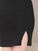 Andy/GLAMOROUS/GMS-V785/ワンピース/キャバドレス/ミニドレス/タイトワンピース/サイドシアー/チェーン/ショルダーレース/ビジュー