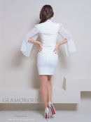 Andy/GLAMOROUS/GMS-V794/ワンピース/ミニドレス/タイトワンピース/ベルトデザイン/袖あり