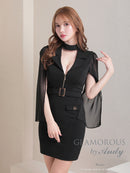 Andy/GLAMOROUS/GMS-V794/ワンピース/ミニドレス/タイトワンピース/ベルトデザイン/袖あり