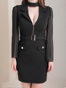 Andy/GLAMOROUS/GMS-V794/ワンピース/ミニドレス/タイトワンピース/ベルトデザイン/袖あり