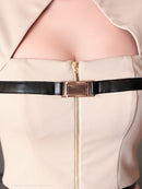 GLAMOROUS/GMS-V796/ナイトドレス/セットアップ/ドレス/キャバドレス/バイカラー/パフスリーブ