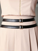 GLAMOROUS/GMS-V796/ナイトドレス/セットアップ/ドレス/キャバドレス/バイカラー/パフスリーブ