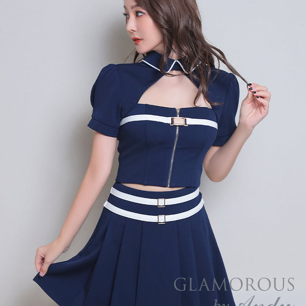 GLAMOROUS/GMS-V796/ナイトドレス/セットアップ/ドレス/キャバドレス 