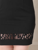 Andy/GLAMOROUS/GMS-V819/キャバドレス/ミニドレス/タイト/ワンピース/レース/シアー/ノースリーブ/ワンカラー