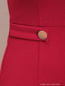 Andy/GLAMOROUS/GMS-V819/キャバドレス/ミニドレス/タイト/ワンピース/レース/シアー/ノースリーブ/ワンカラー