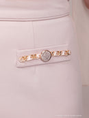 Andy/GLAMOROUS/GMS-V825/キャバドレス/ミニドレス/タイト/セットアップ/襟付き/スリーブ/フロントジップ/袖あり