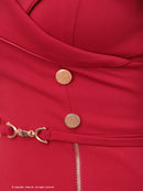 Andy/GLAMOROUS/GMS-V833/キャバドレス/ミニドレス/タイト/ショルダーリボン/両肩リボン/オフショル/ フロントジップ/ワンカラー/スリット