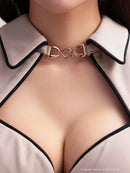 Andy/GLAMOROUS/GMS-V851/ワンピース/ミニドレス/キャバドレス/フロントジップ/襟付き/半袖/袖あり/カットアウト/タイト