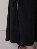 Andy/GLAMOROUS/GMS-V862/ワンピース/ロングドレス/キャバドレス/ビジューストラップ/ラメ/キャミソール/スピンドル/スリット