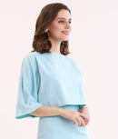 ERUKEI/エルケイ/31190/ミニドレス/シンプル/ワンピース/ドルマンスリーブ