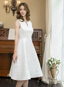 ERUKEI/C23243/ワンピース/Aライン/ミニドレス/フラワー/プリント