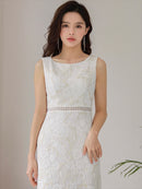 ERUKEI/C32131/ワンピース/パーティ/結婚式/二次会/ナイトドレス/キャバドレス/マーメイドライン