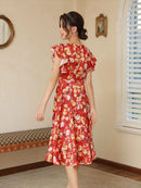 ERUKEI/C33106/ワンピース/パーティ/結婚式/二次会/ナイトドレス/キャバドレス/Aライン