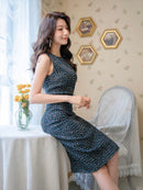 ERUKEI/E1291/エルケイ/ツイード/タイトワンピース