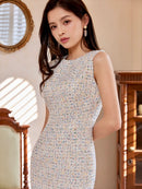 ERUKEI/E1291/エルケイ/ツイード/タイトワンピース