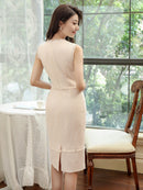 ERUKEI/E1550/ワンピース/パーティ/結婚式/二次会/ナイトドレス/ドレス/タイトワンピース