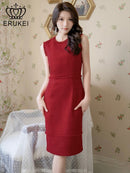 ERUKEI/E1550/ワンピース/パーティ/結婚式/二次会/ナイトドレス/ドレス/タイトワンピース