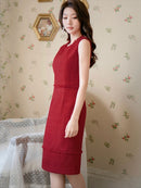 ERUKEI/E1550/ワンピース/パーティ/結婚式/二次会/ナイトドレス/ドレス/タイトワンピース