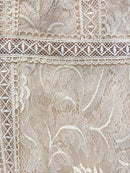 ERUKEI|E2603/ワンピース/パーティー/結婚式/二次会/ミディアムドレス/オーロラレース