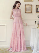 ERUKEI/E2622/ワンピース/パーティ/結婚式/二次会/ロングドレス/総レース