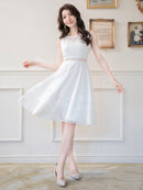 E32083/総レース/ノースリーブ/ワンピース