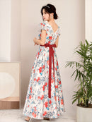 ERUKEI/エルケイ/ロングドレス/ワンピース/ナイトドレス/パーティドレス/E33177