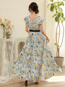 ERUKEI/エルケイ/ロングドレス/ワンピース/ナイトドレス/パーティドレス/E33177