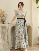 ERUKEI/エルケイ/ロングドレス/ワンピース/ナイトドレス/パーティドレス/E33177