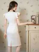 ERUKEI/E33257/ワンピース/パーティ/結婚式/二次会/ナイトドレス/ミニドレス