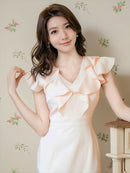 ERUKEI/E33257/ワンピース/パーティ/結婚式/二次会/ナイトドレス/ミニドレス