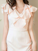 ERUKEI/E33257/ワンピース/パーティ/結婚式/二次会/ナイトドレス/ミニドレス