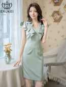 ERUKEI/E33257/ワンピース/パーティ/結婚式/二次会/ナイトドレス/ミニドレス