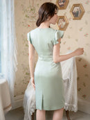 ERUKEI/E33257/ワンピース/パーティ/結婚式/二次会/ナイトドレス/ミニドレス