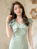 ERUKEI/E33257/ワンピース/パーティ/結婚式/二次会/ナイトドレス/ミニドレス