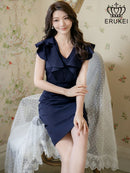 ERUKEI/E33257/ワンピース/パーティ/結婚式/二次会/ナイトドレス/ミニドレス