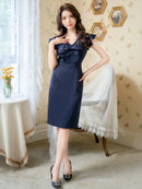 ERUKEI/E33257/ワンピース/パーティ/結婚式/二次会/ナイトドレス/ミニドレス