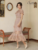 ERUKEI /S2008/キャバドレス/ドレス/ワンピース/パーティ/結婚式/二次会/総レース