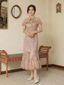 ERUKEI /S2008/キャバドレス/ドレス/ワンピース/パーティ/結婚式/二次会/総レース