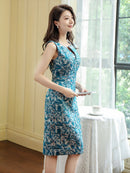 ERUKEI/S22022/ワンピース/パーティ/結婚式/二次会/タイトワンピース