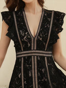 SETTAN/S32088M/ワンピース/パーティ/結婚式/二次会/ミニドレス/総レース