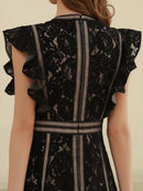 SETTAN/S32088M/ワンピース/パーティ/結婚式/二次会/ミニドレス/総レース