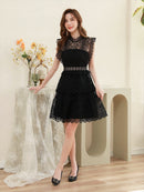 ERUKEI/S33079/ワンピース/パーティ/結婚式/二次会/ナイトドレス/キャバドレス/ミニドレス