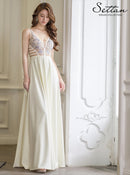 ERUKEI/S36501/エルケイ/ロングドレス/刺繍/セクシー/シースルー/Aライン