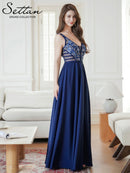 ERUKEI/S36501/エルケイ/ロングドレス/刺繍/セクシー/シースルー/Aライン