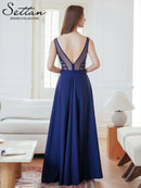 ERUKEI/S36501/エルケイ/ロングドレス/刺繍/セクシー/シースルー/Aライン