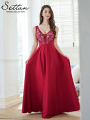 ERUKEI/S36501/エルケイ/ロングドレス/刺繍/セクシー/シースルー/Aライン