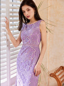 ERUKEI/C32131/ワンピース/パーティ/結婚式/二次会/ナイトドレス/キャバドレス/マーメイドライン