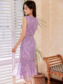 ERUKEI/C32131/ワンピース/パーティ/結婚式/二次会/ナイトドレス/キャバドレス/マーメイドライン