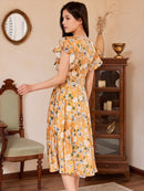 ERUKEI/C33106/ワンピース/パーティ/結婚式/二次会/ナイトドレス/キャバドレス/Aライン